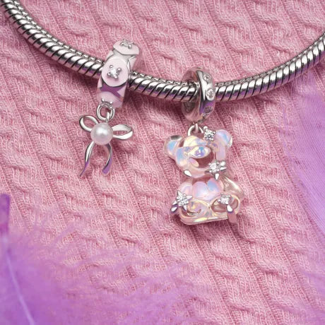 Fantasy Bear Pendant Dangle Charm